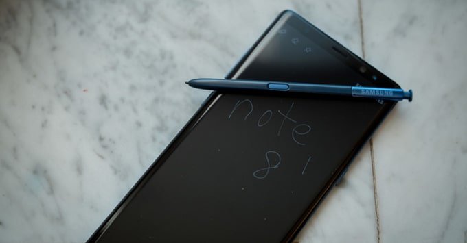 Bút S - Pen trên Note 8 cũng được nâng cấp 