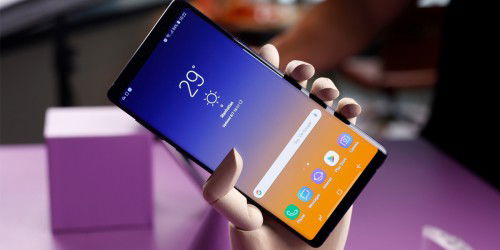 Samsung Galaxy Note9: Khả năng hiển thị màn hình trên mức tuyệt vời