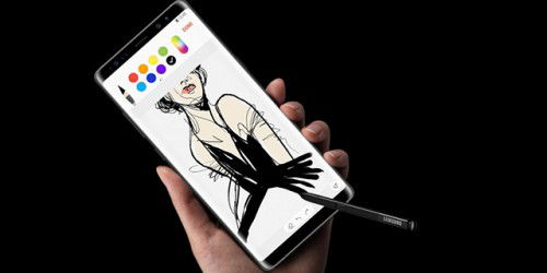 Thư giãn cùng tính năng đồ họa thú vị của Galaxy Note 8