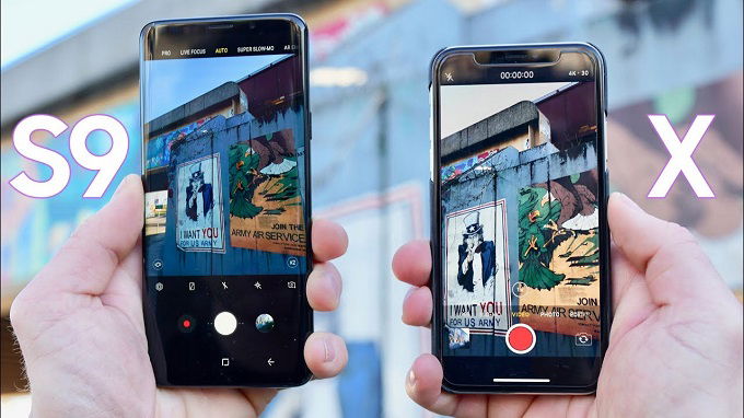 So sánh camera Galaxy S9 Plus và iPhone X trong năm 2019