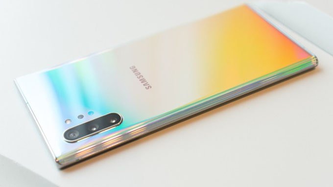 Galaxy Note 10 màu Aura Glow