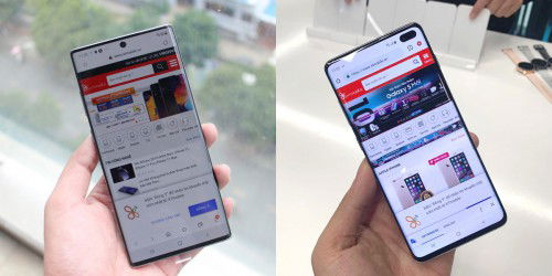 So sánh Galaxy Note 10 Plus và S10 Plus: Ngôi vương mới thiết lập