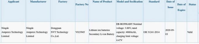 Galaxy S21 Plus sở hữu dung lượng pin có thể lên đến 4.800 mAh.