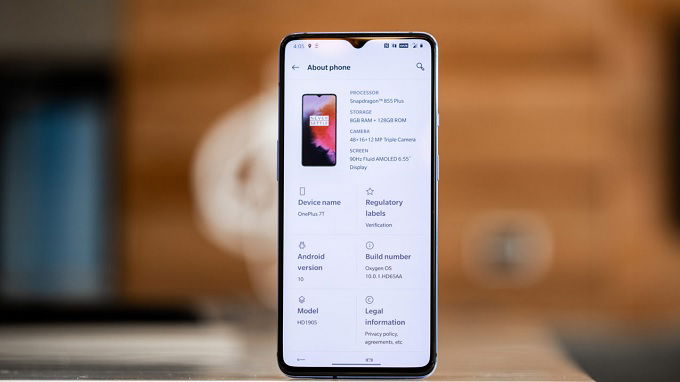 Hiệu năng của OnePlus 7T rất đáng nể