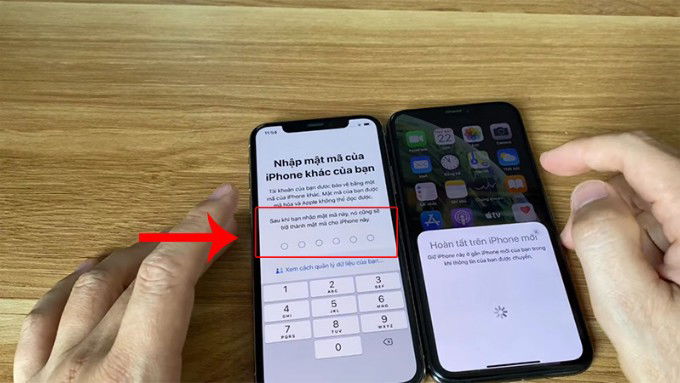 Cách chuyển dữ liệu từ iPhone cũ sang iPhone 11 Pro Max bằng QR Code