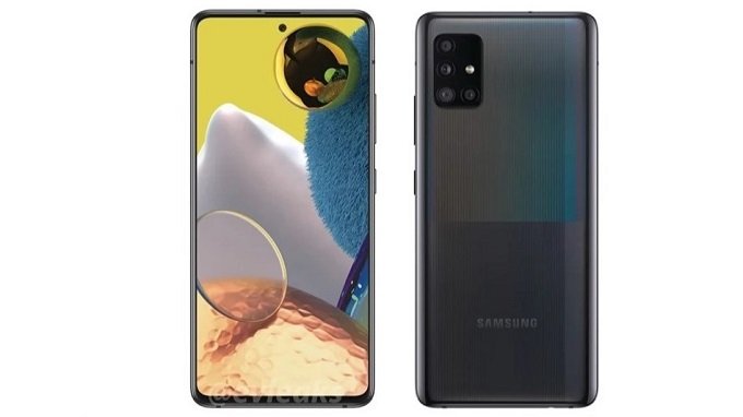Hình ảnh lộ diện của Galaxy A51 5G