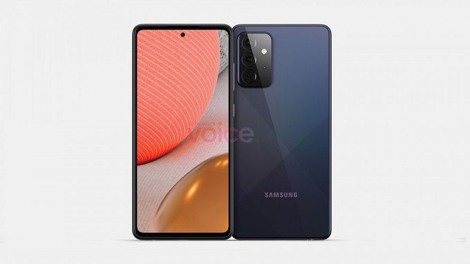 Galaxy A72 4G sẽ đi cùng cụm 4 camera ở mặt sau