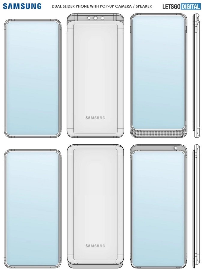 Hình ảnh trong bản đăng ký của Samsung