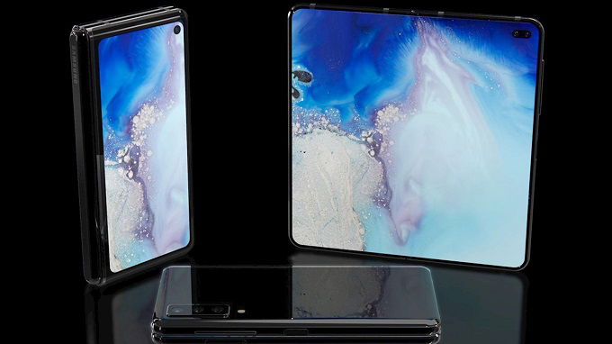 Galaxy Fold 2 với màn hình đục lỗ