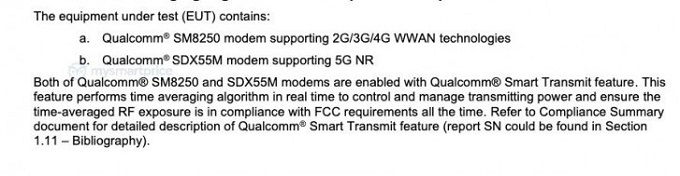 Thông tin về Galaxy Note 20 Ultra trên FCC