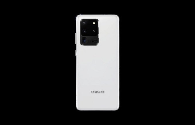 Phiên bản màu trắng của Galaxy S20 Ultra