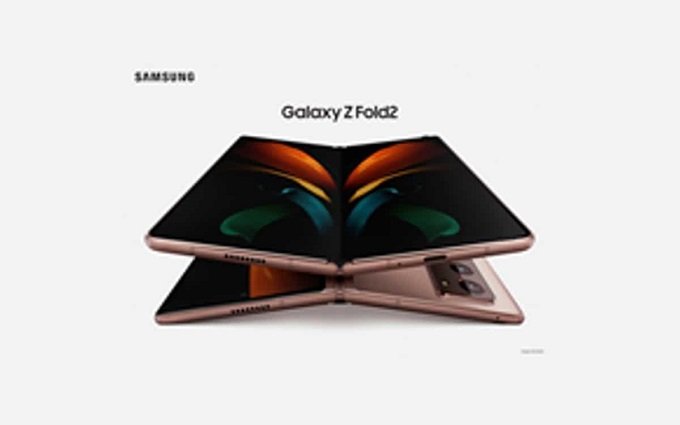 Galaxy Z Fold 2 màu đồng