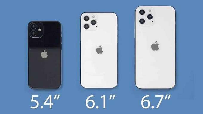 Sẽ có tối thiểu 4 phiên bản iPhone mới với 3 kích thước