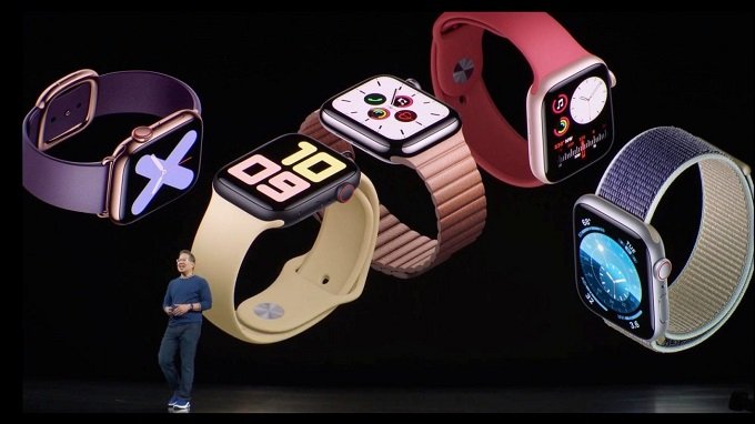 Apple Watch Series 5 với thiết kế tương tự series 4