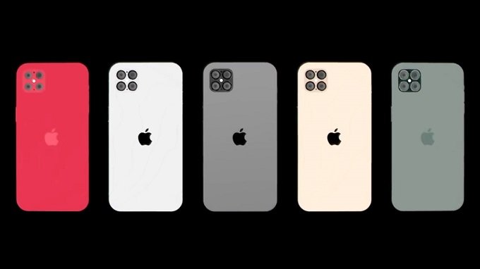  Màu dự kiến của thế hệ iPhone 12