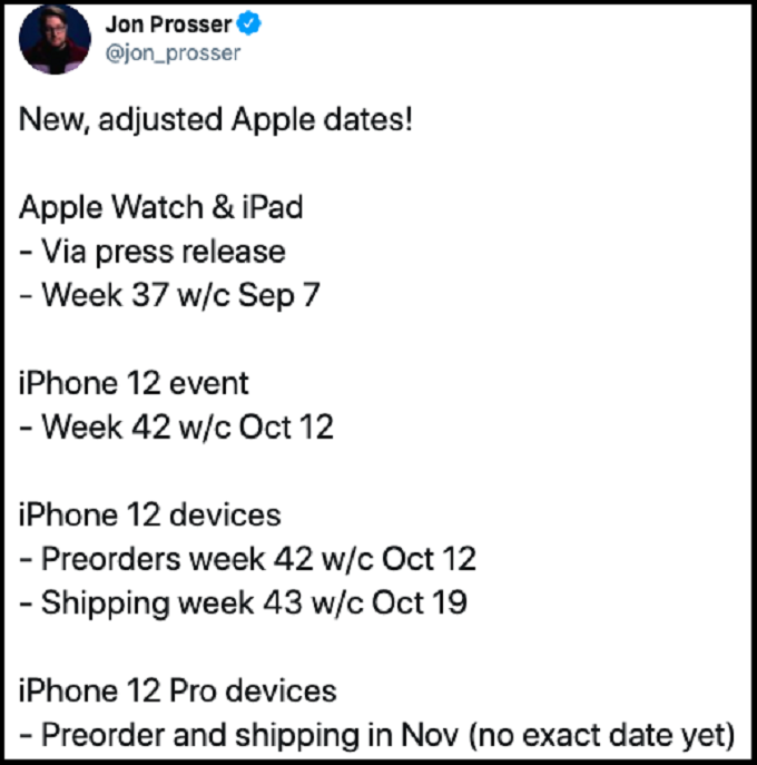 Tin đồn về ngày ra mắt iPhone 12