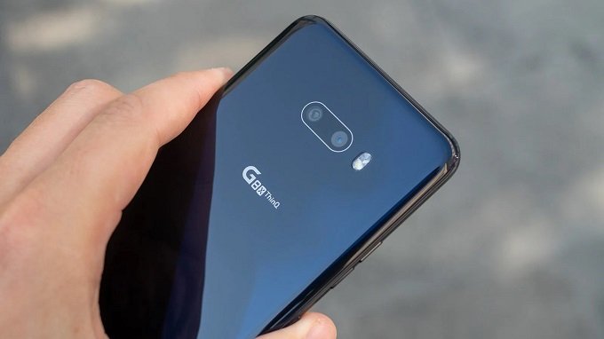 LG G8X có cảm biến vân tay trong màn hình