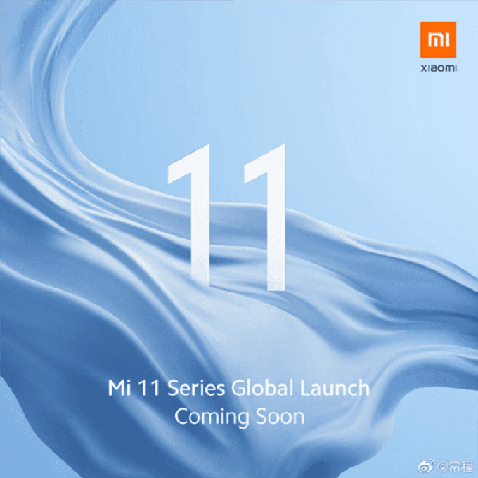 Poster của Xiaomi Mi 11 phiên bản quốc tế