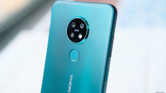 camera trên Nokia 7.2 còn cho phép làm mờ cả tiền cảnh và hâu cảnh