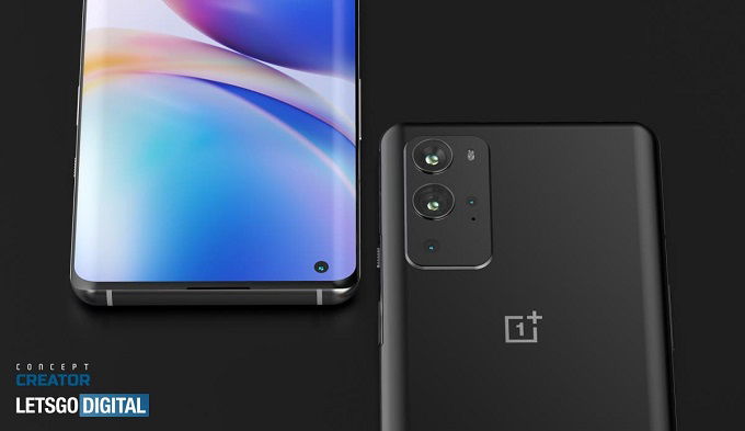 Ảnh Render của OnePlus 9 Pro