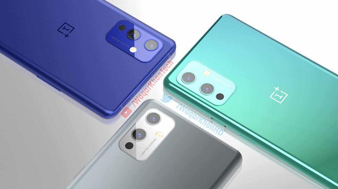 Ảnh Render của OnePlus 9