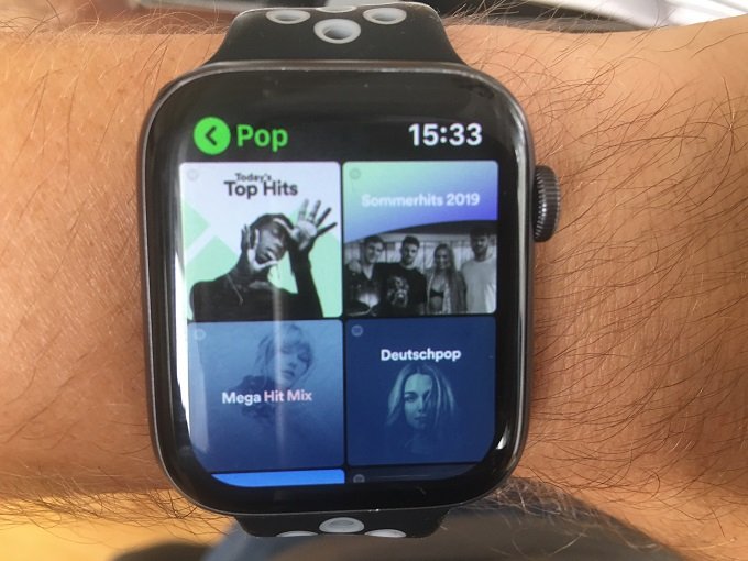 Ứng dụng Spotify trên Apple Watch