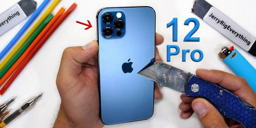 Thử độ bền iPhone 12 Pro - Siêu cứng cáp nhưng màn hình vẫn xước như các loại kính cường lực khác