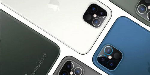 Lộ diện concept iPhone 12 với camera LiDAR  đặt trong hình vuông đầy ẩn ý