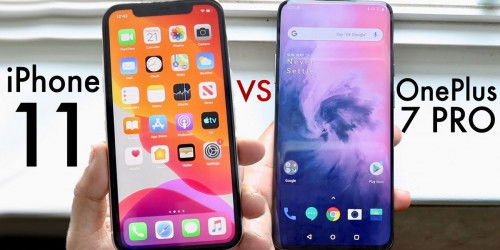 So sánh tổng quan giữa iPhone 11 và OnePlus 7 Pro- flagship killer