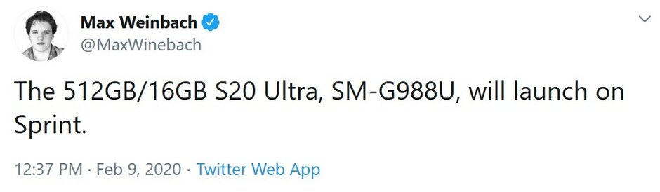 Galaxy S20 Ultra 5G sẽ ra mắt với bộ nhớ RAM 16GB cực khủng?