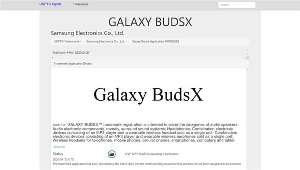 Galaxy BudsX có thể tích hợp dung lượng lưu trữ lớn và phát lại âm thanh độc lập