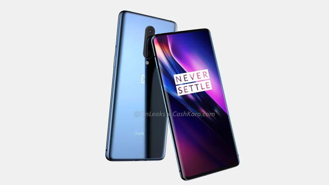 Ảnh render OnePlus 8 rò rỉ với màn hình 90Hz, hỗ trợ sạc không dây