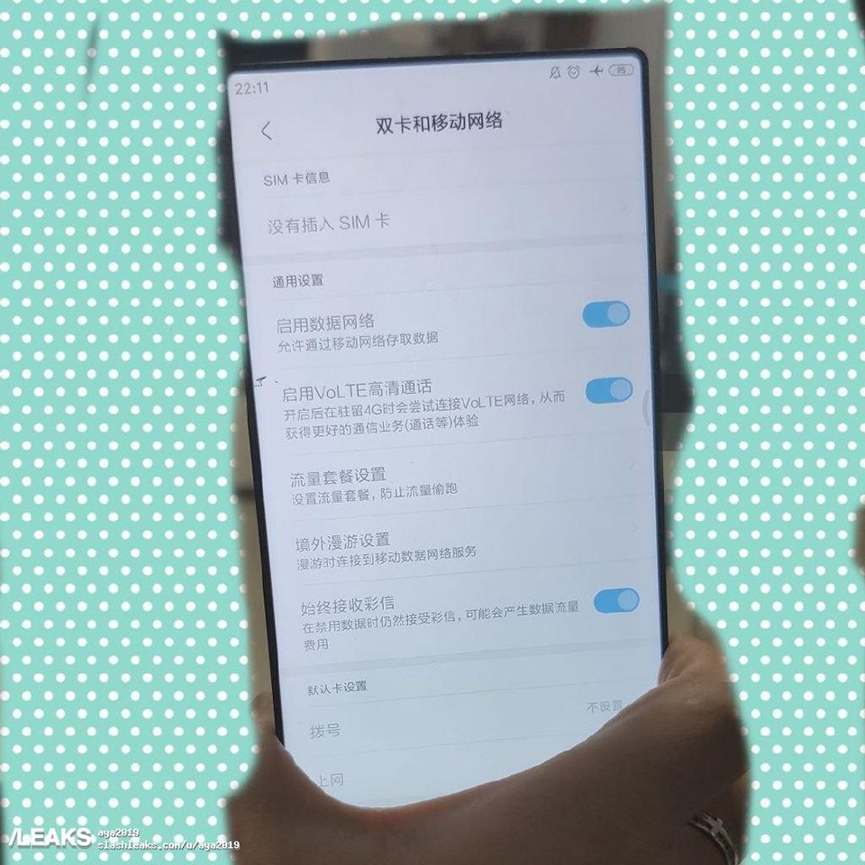 Ảnh thực tế Xiaomi Mi Mix 4 lộ diện trước ngày ra mắt chính thức