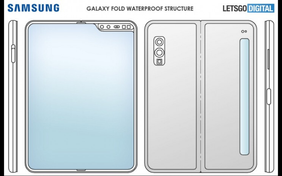 Galaxy Fold 2 lộ bằng sáng chế mới