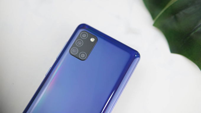 Galaxy A31 tích hợp hệ thống 4 camera sua chuyên nghiệp