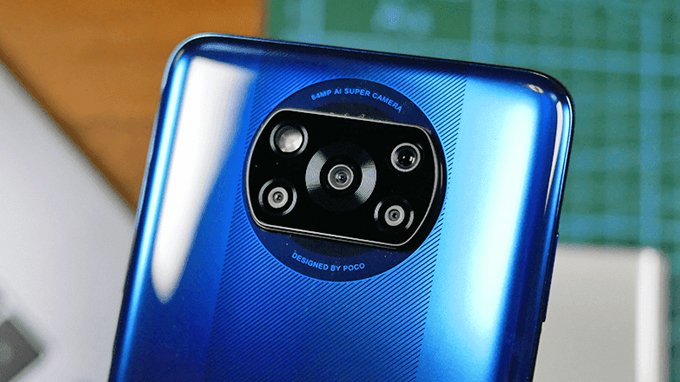 camera Xiaomi POCO X3 NFC được tích hợp 4 ống kính