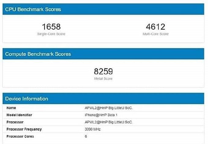 Chipset Apple A14 Bionic đánh bại Snapdragon 865
