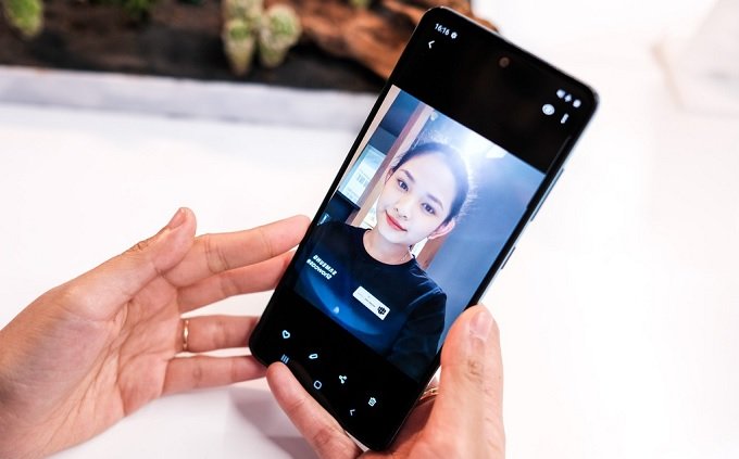 Khả năng selfie của Samsung A51 khá ấn tượng