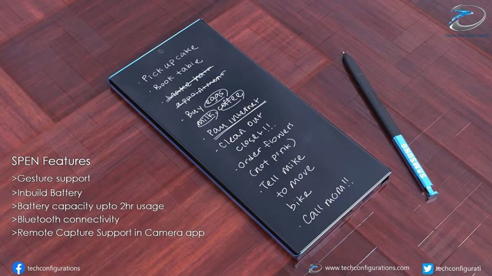 Thiết kế Galaxy Note 20 Ultra lộ diện trong Concept mới đẹp hoàn hảo