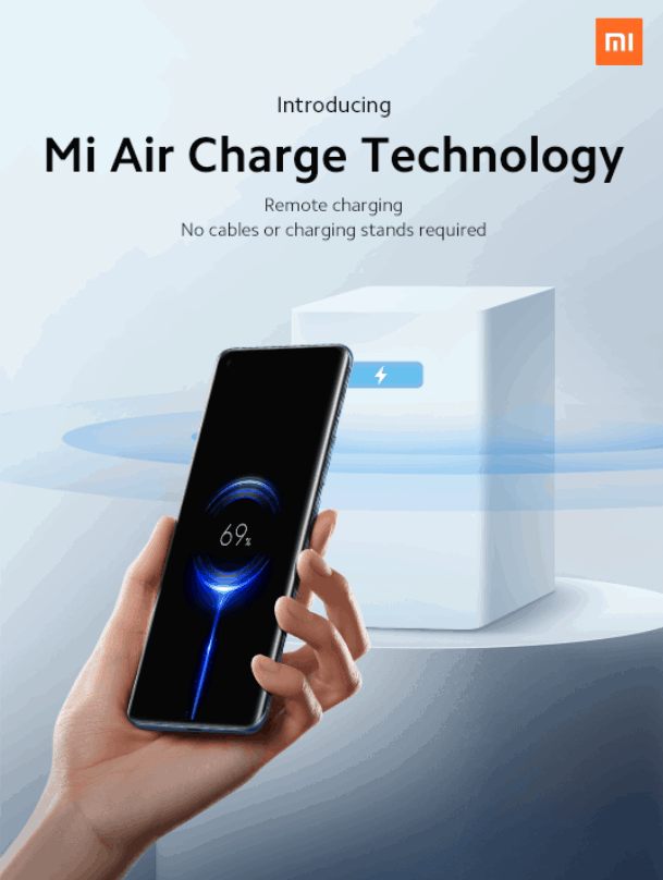 Công nghệ sạc không dây Mi Air Charge Technology