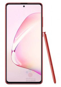 Galaxy Note 10 Lite sẽ có màn hình phẳng. 