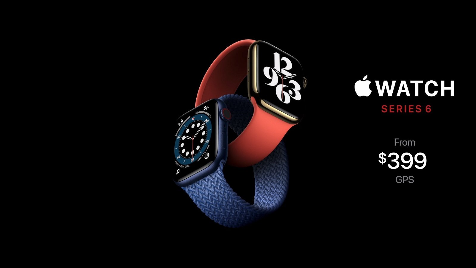 Apple Watch series 6 ra mắt giá khởi điểm 399 USD