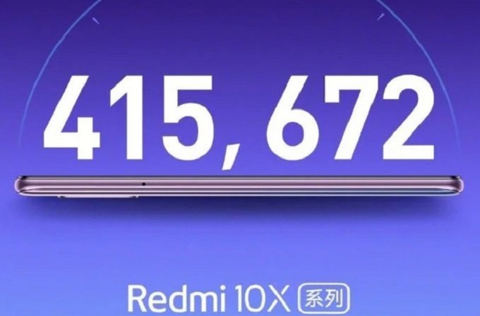 Redmi 10x là mẫu smartphone đầu tiên được trang bị chip MediaTek Dimensity 820 