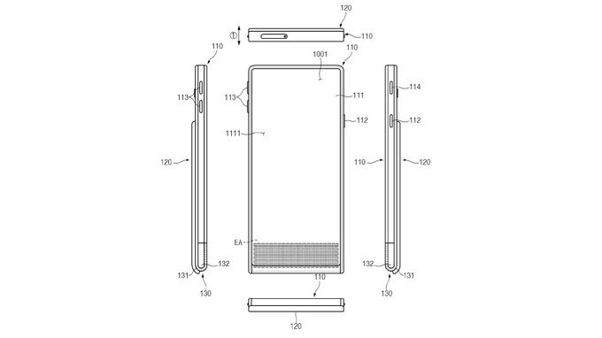 Thiết kế công nghệ mới rò rỉ từ Samsung