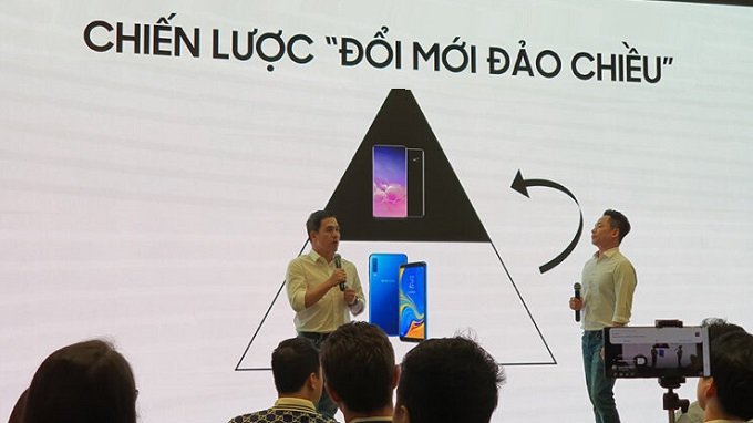 Galaxy A51 sở hữu thiết kế sang trọng, bắt mắt