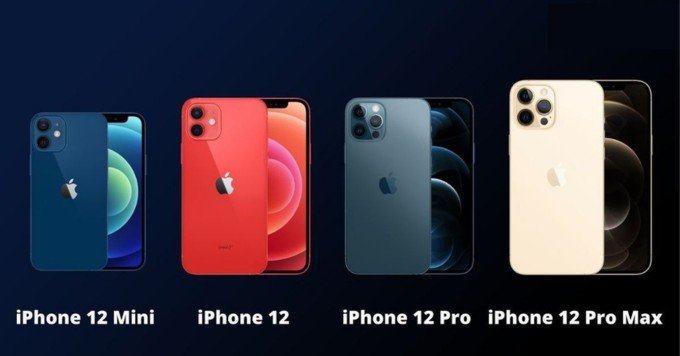 So sánh iPhone 12 mini, iPhone 12, iPhone 12 Pro và iPhone 12 Pro Max