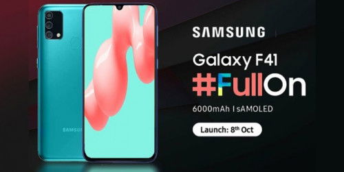 Cấu hình và giá bán Galaxy F41 lộ diện hoàn toàn trước thời điểm ra mắt