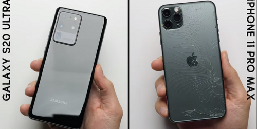 Test độ bền Galaxy S20 Ultra và iPhone 11 Pro Max:  Flagship nào chiến thắng?