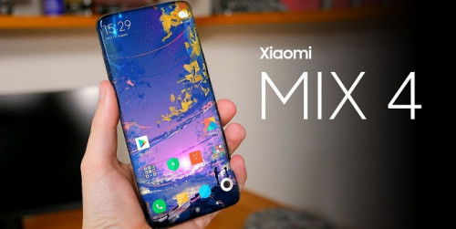 Thiết kế Xiaomi Mi MIX 4 lộ diện thông qua poster quảng cáo mới với màn hình cong tràn sang hai cạnh vô cùng đẹp mắt