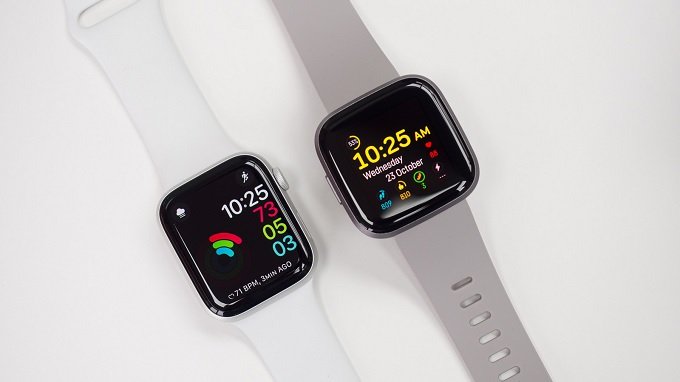 Kho ứng dụng trên Apple Watch và Fibit đều đa dạng